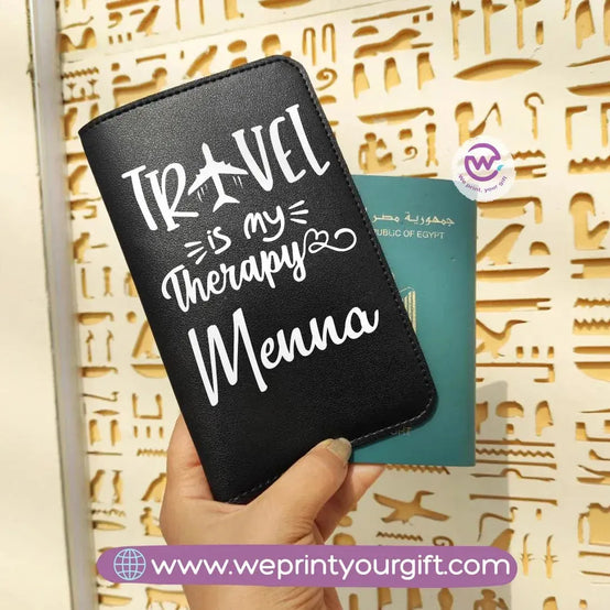 Personalised Passport Cover- Names - WE PRINT