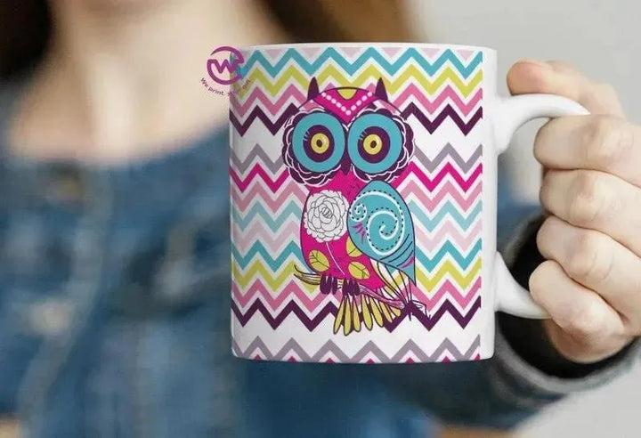 Personalized Custom Mug -OWL Designs - WE PRINT