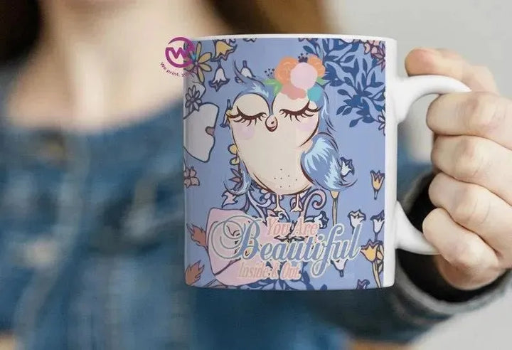 Personalized Custom Mug -OWL Designs - WE PRINT