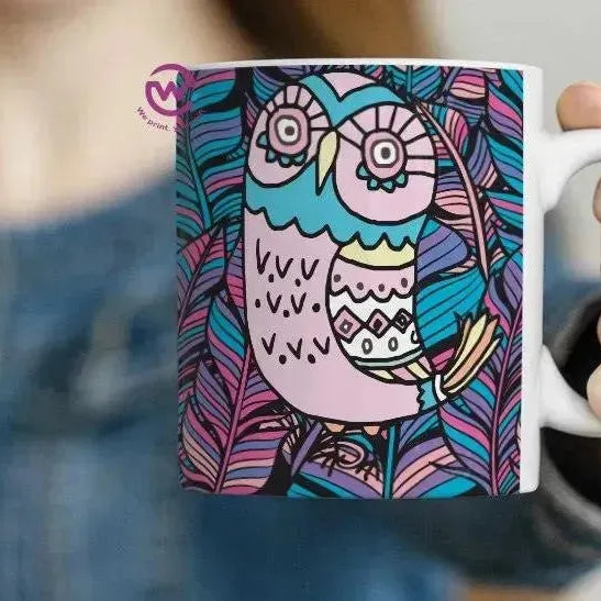 Personalized Custom Mug -OWL Designs - WE PRINT