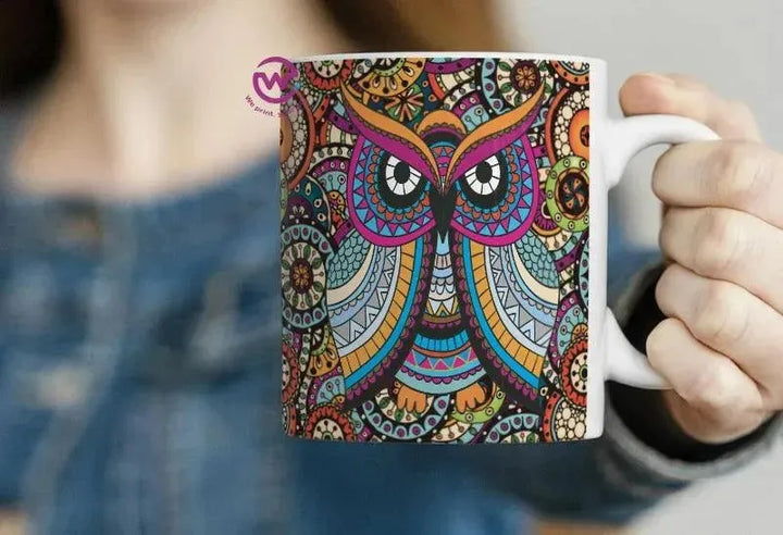 Personalized Custom Mug -OWL Designs - WE PRINT