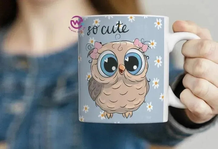 Personalized Custom Mug -OWL Designs - WE PRINT