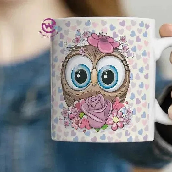 Personalized Custom Mug -OWL Designs - WE PRINT