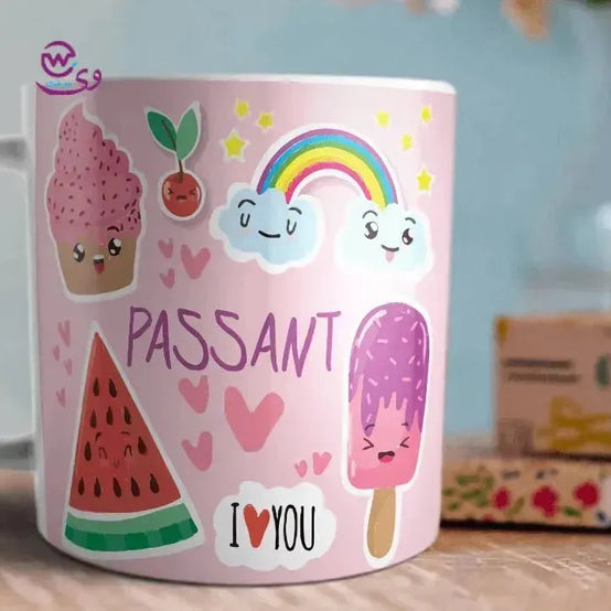 Personalized Custom Mugs-Names-F - WE PRINT