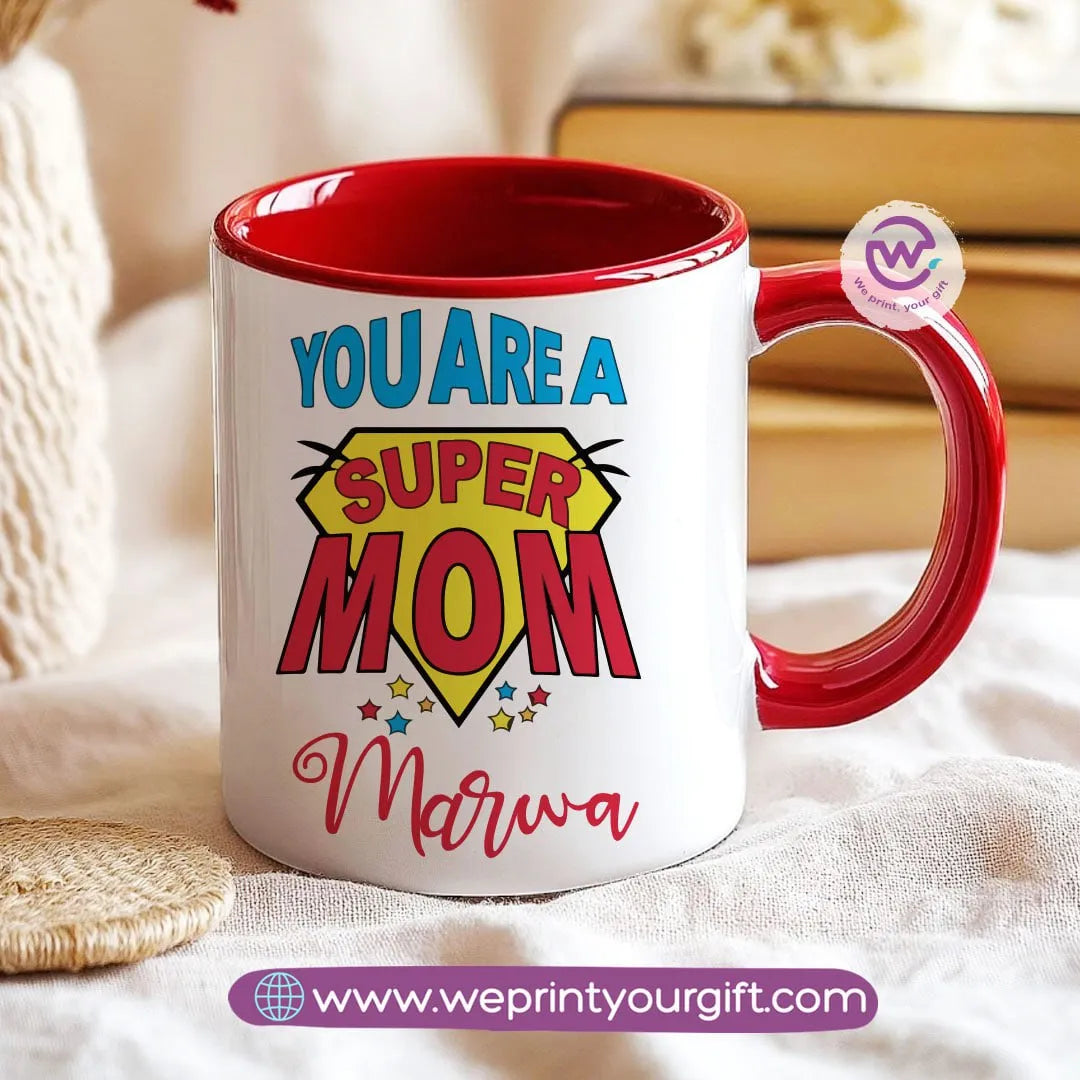 personalized mug- Mom designs- Names - WE PRINT