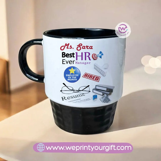 Personalized Mug- Ribbed Mug - Jobs - WE PRINT