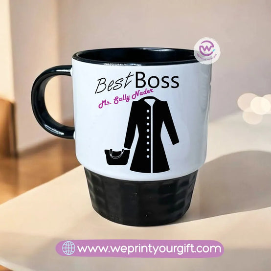 Personalized Mug- Ribbed Mug - Jobs - WE PRINT