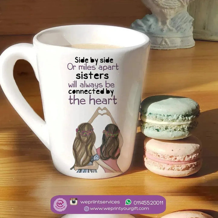 Personalized Mugs -Conical - Best Friends - WE PRINT