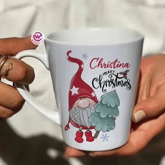 Personalized Mugs -Conical - Christmas Day - WE PRINT