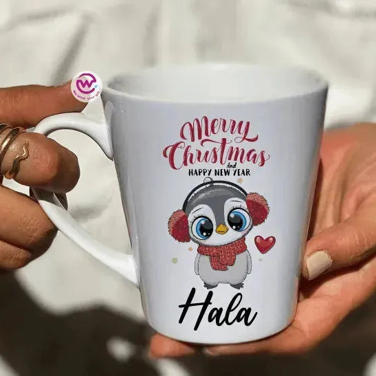 Personalized Mugs -Conical - Christmas Day - WE PRINT