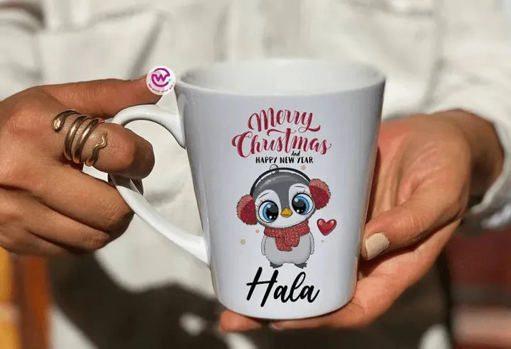 Personalized Mugs -Conical - Christmas Day - WE PRINT