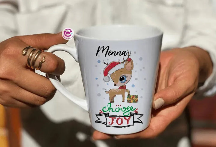 Personalized Mugs -Conical - Christmas Day - WE PRINT