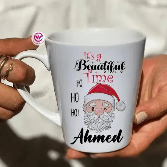 Personalized Mugs -Conical - Christmas Day - WE PRINT