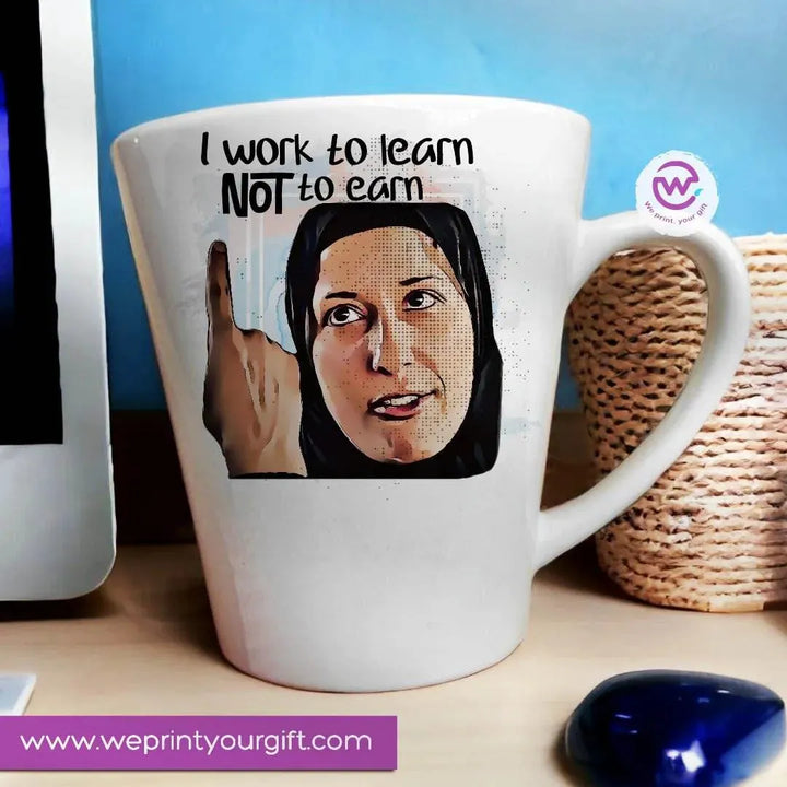 Personalized Mugs-Conical- Comic-A - WE PRINT