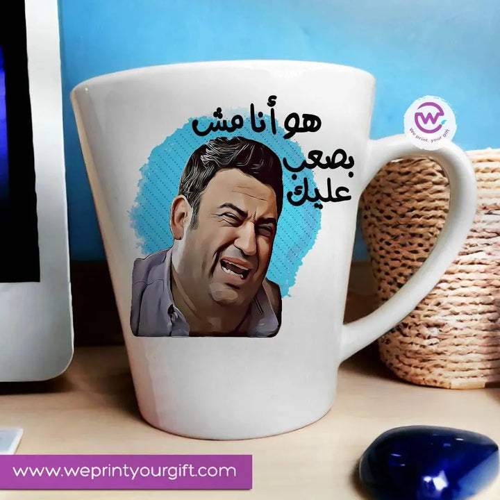 Personalized Mugs-Conical- Comic-A - WE PRINT