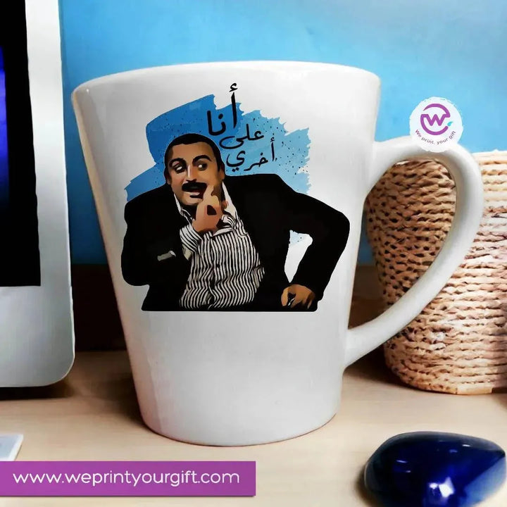 Personalized Mugs-Conical- Comic-A - WE PRINT