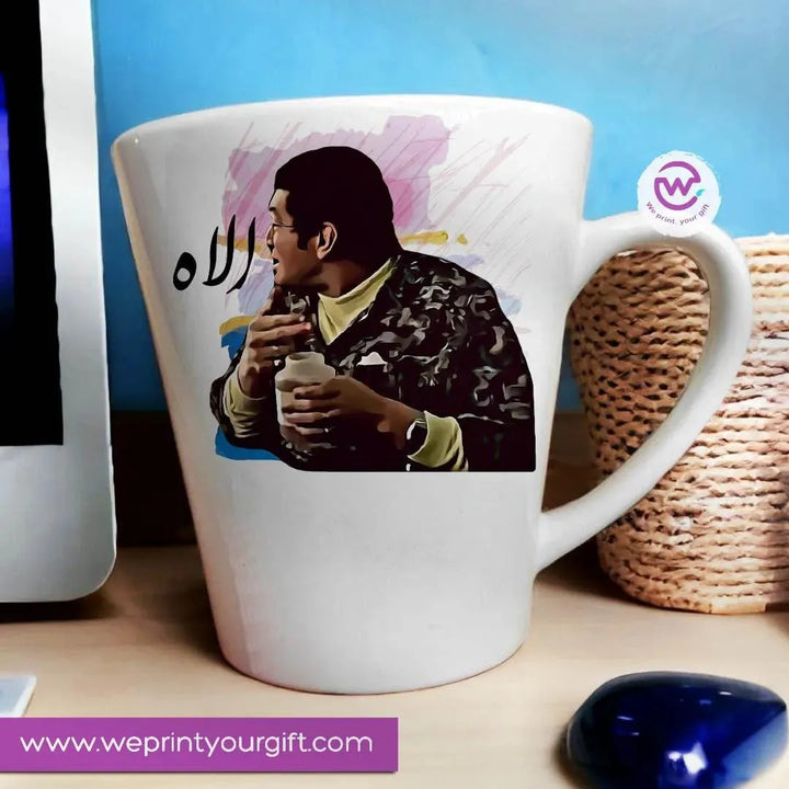 Personalized Mugs-Conical- Comic-A - WE PRINT