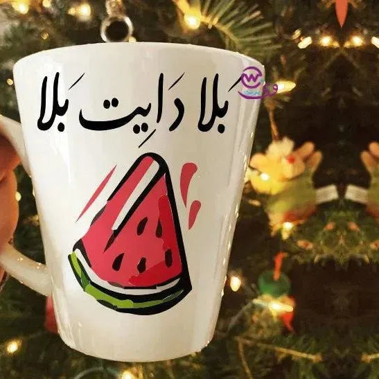 Personalized Mugs-Conical- Comic-B - WE PRINT