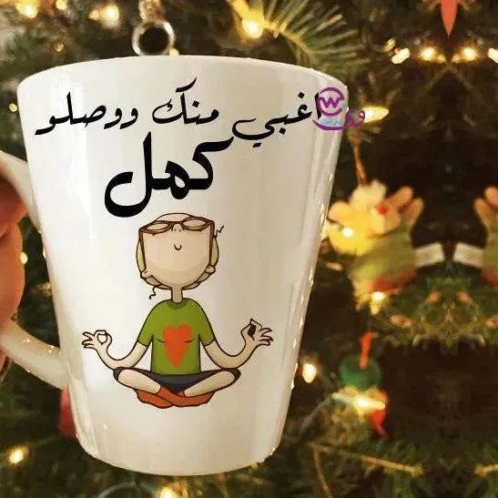 Personalized Mugs-Conical- Comic-B - WE PRINT