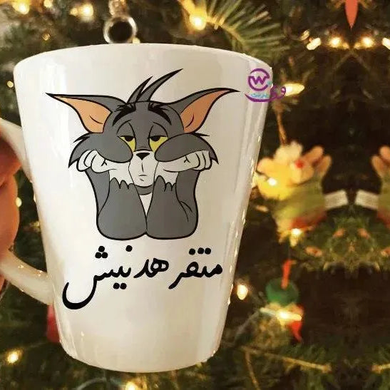 Personalized Mugs-Conical- Comic-B - WE PRINT