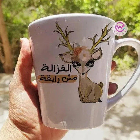 Personalized Mugs -Conical -Comic-C - WE PRINT