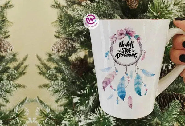 Personalized Mugs -Conical - Dream Catcher - WE PRINT