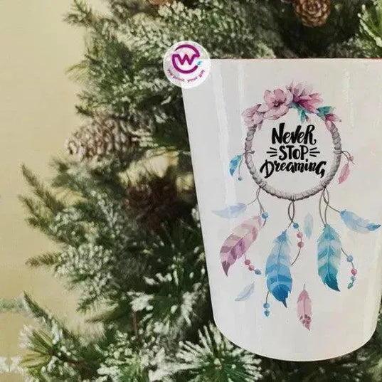 Personalized Mugs -Conical - Dream Catcher - WE PRINT