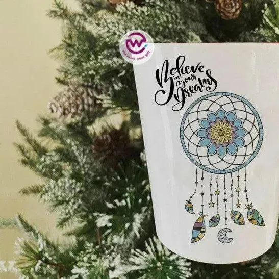 Personalized Mugs -Conical - Dream Catcher - WE PRINT