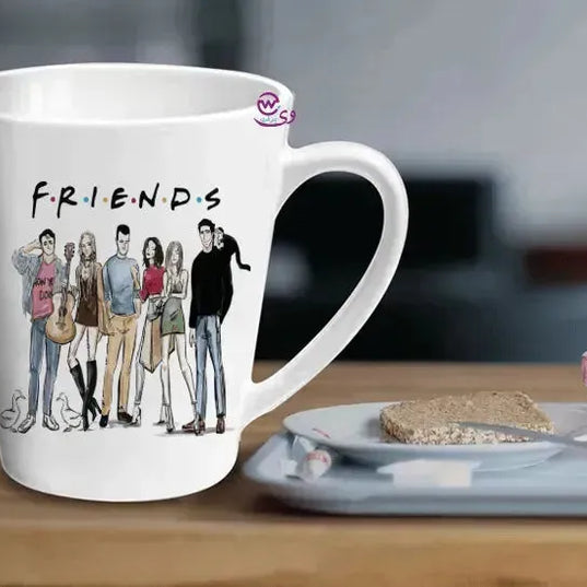 Personalized Mugs -Conical -Friends series - WE PRINT