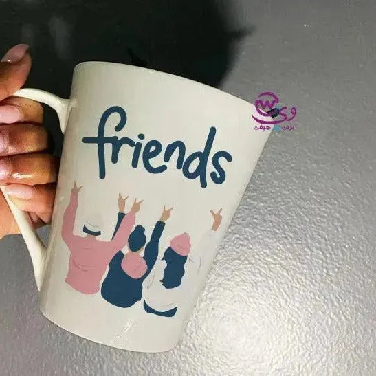 Personalized Mugs -Conical- Friendship - WE PRINT