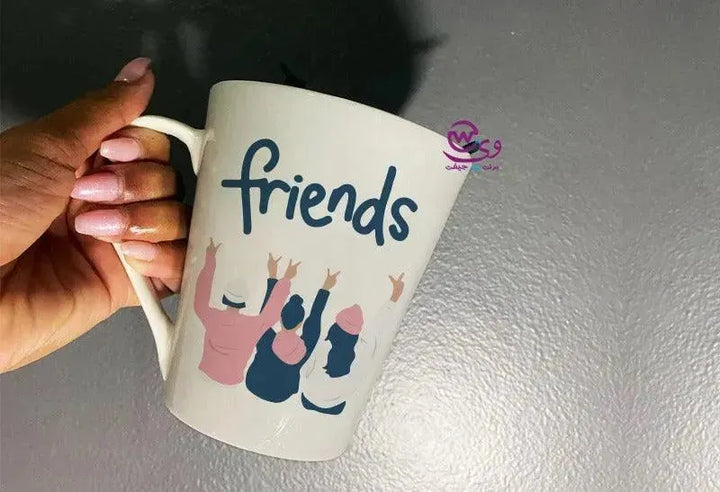 Personalized Mugs -Conical- Friendship - WE PRINT