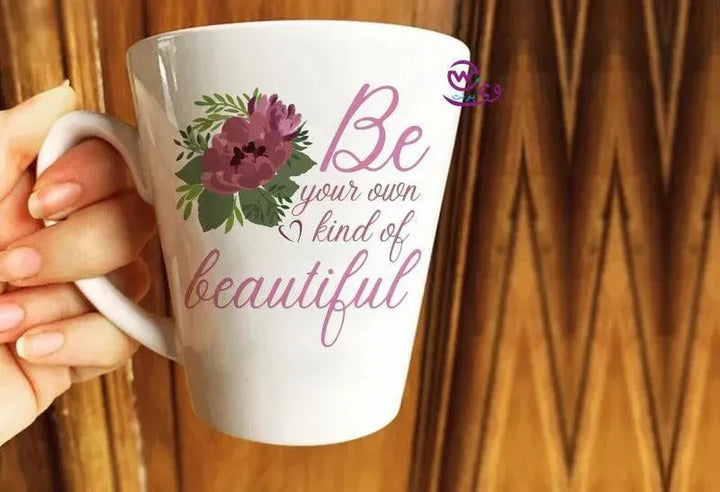 Personalized Mugs -Conical -Inspirational quotes-A - WE PRINT