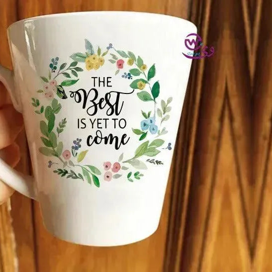 Personalized Mugs -Conical -Inspirational quotes-A - WE PRINT