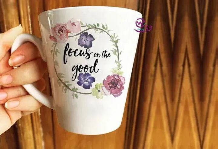 Personalized Mugs -Conical -Inspirational quotes-A - WE PRINT