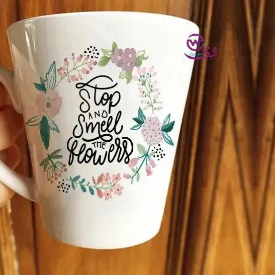 Personalized Mugs -Conical -Inspirational quotes-A - WE PRINT