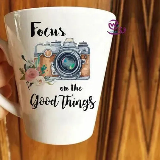 Personalized Mugs -Conical -Inspirational quotes-A - WE PRINT