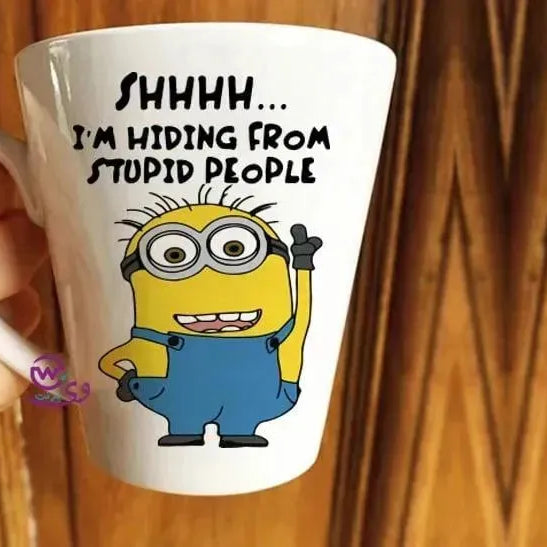 Personalized Mugs -Conical -Minions - WE PRINT