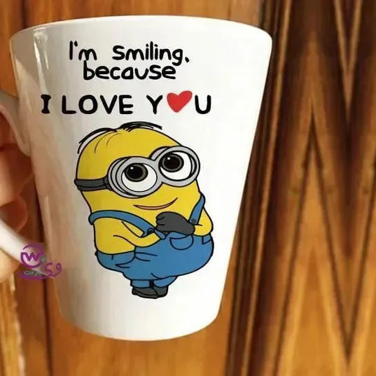 Personalized Mugs -Conical -Minions - WE PRINT