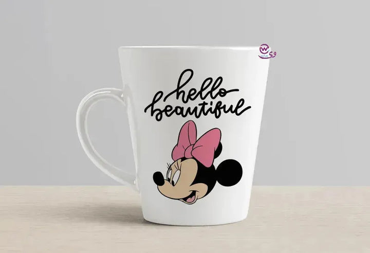 Personalized Mugs -Conical- Minnie mouse - WE PRINT