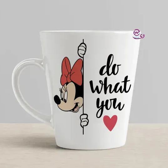 Personalized Mugs -Conical- Minnie mouse - WE PRINT