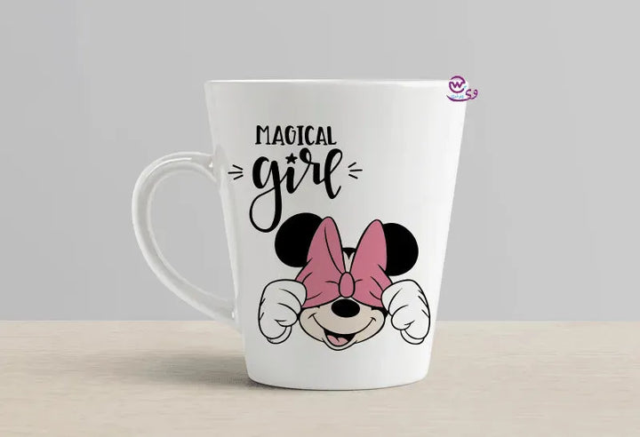 Personalized Mugs -Conical- Minnie mouse - WE PRINT