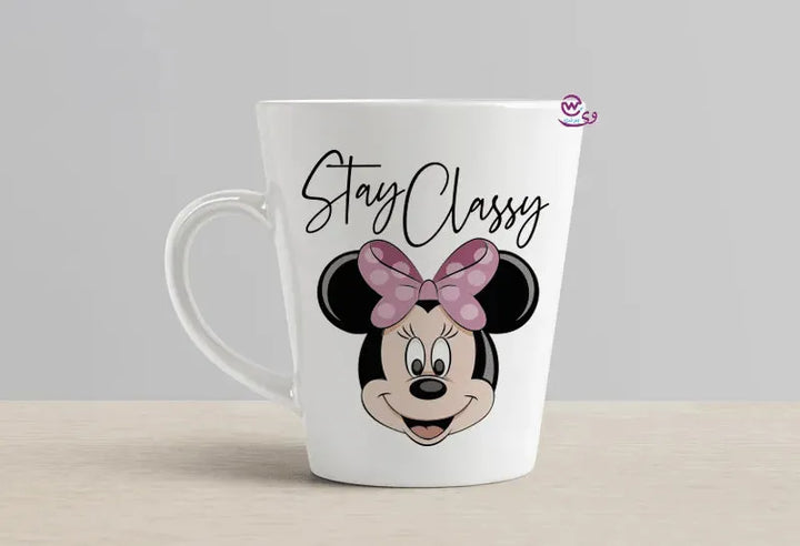 Personalized Mugs -Conical- Minnie mouse - WE PRINT