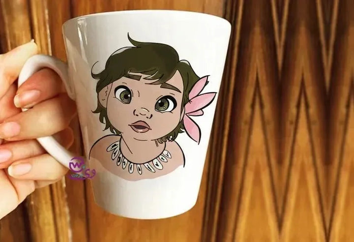 Personalized Mugs -Conical -Moana - WE PRINT