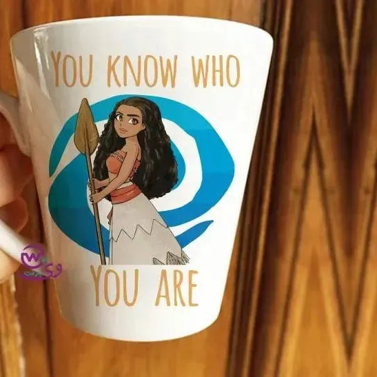 Personalized Mugs -Conical -Moana - WE PRINT