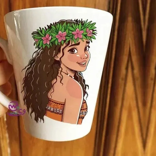 Personalized Mugs -Conical -Moana - WE PRINT