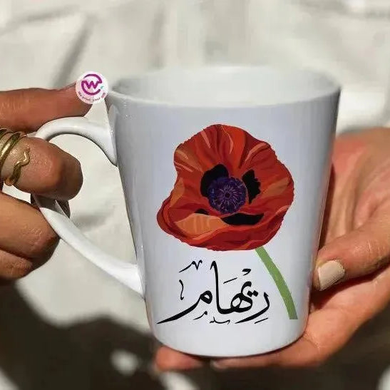 Personalized Mugs -Conical - Names -A - WE PRINT