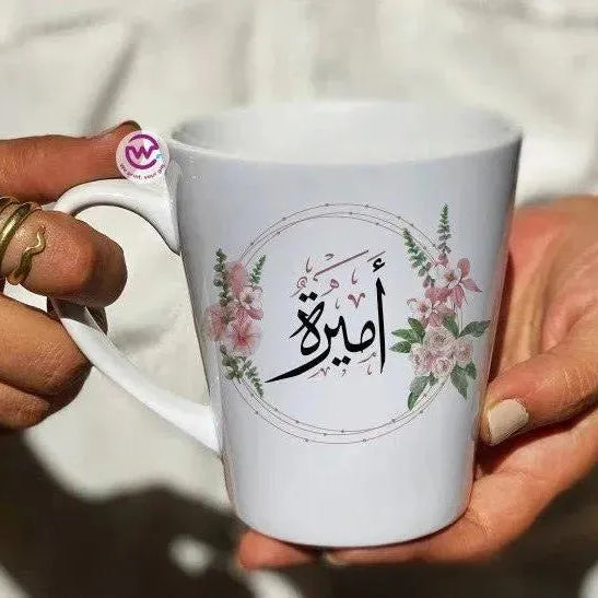 Personalized Mugs -Conical - Names -B - WE PRINT