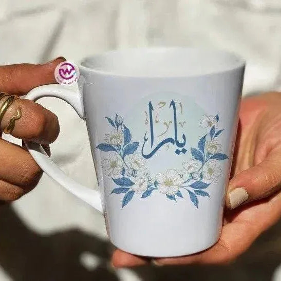 Personalized Mugs -Conical - Names -B - WE PRINT