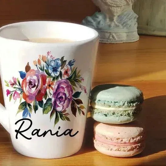 Personalized Mugs -Conical - Names -C - WE PRINT