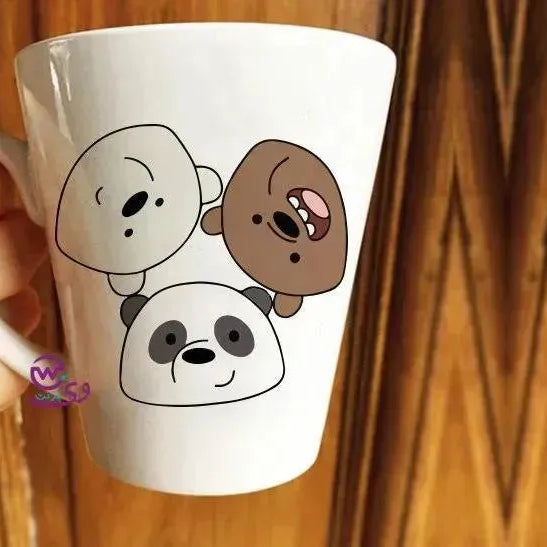 Personalized Mugs -Conical- Three Bears - WE PRINT